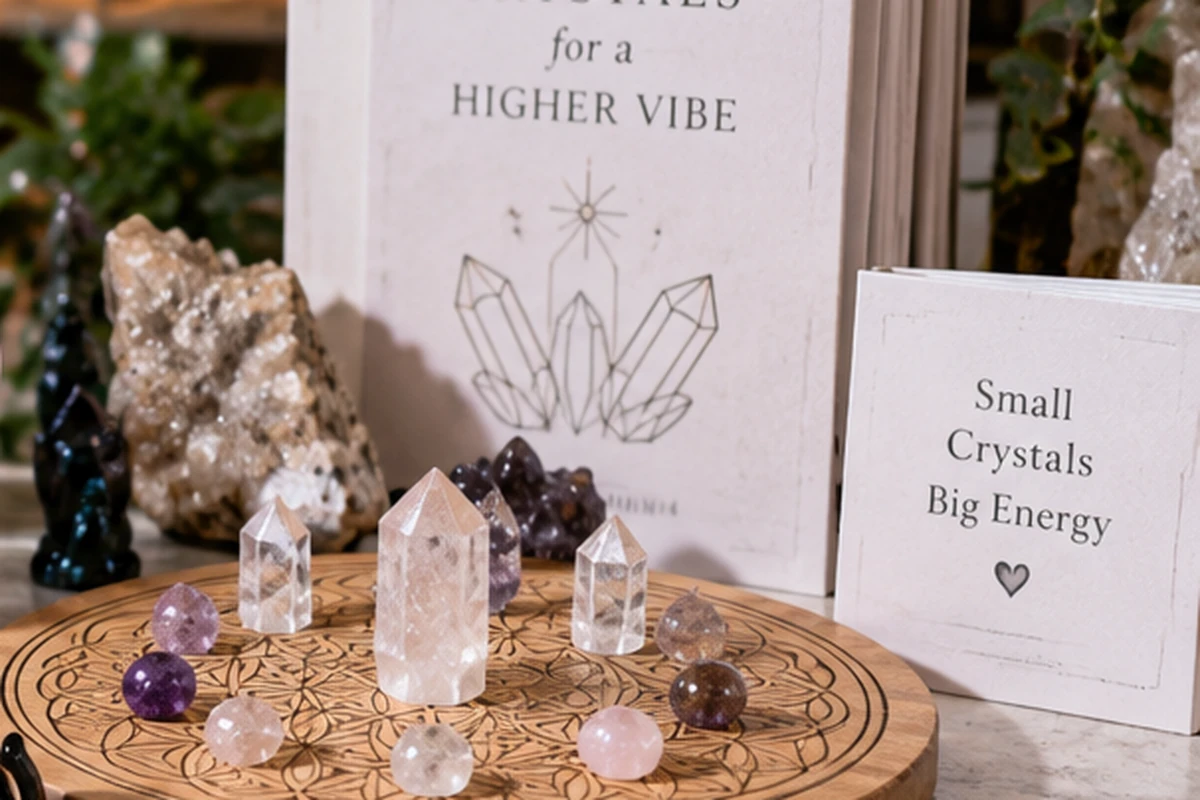 A certificate of authenticity displayed next to a natural crystal specimen, highlighting the importance of transparent sourcing for metaphysical shops.