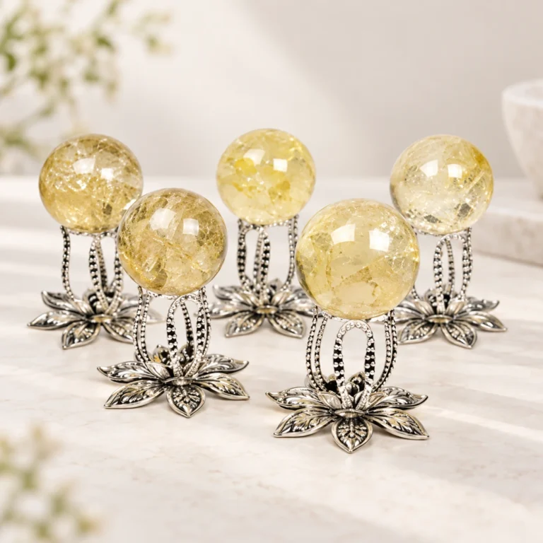 Citrine Crystal Sphere