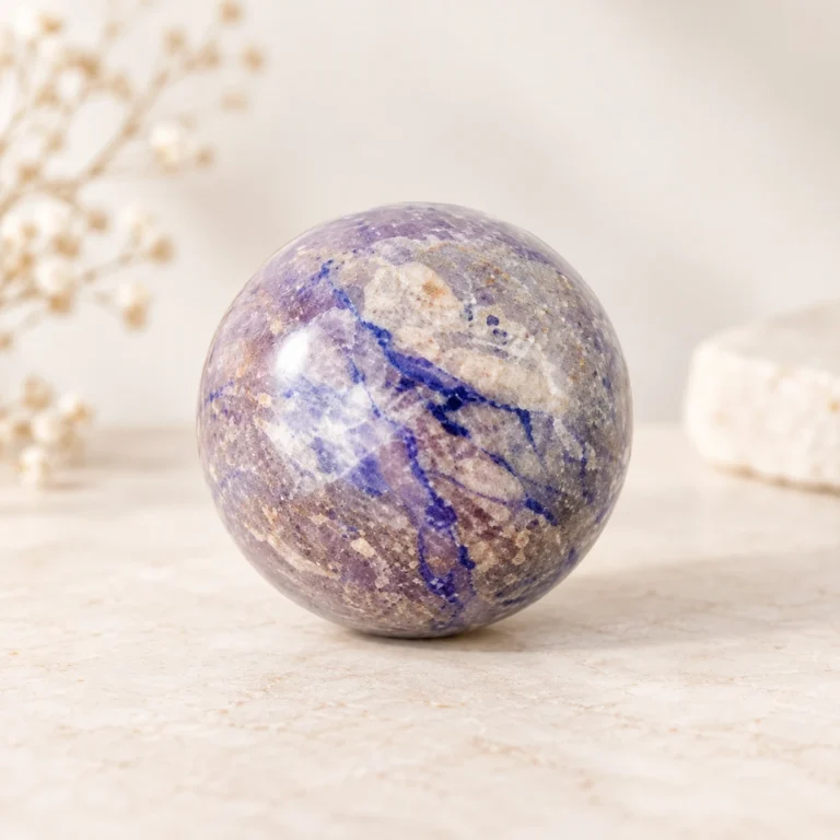 Fluorite Root Crystal Sphere