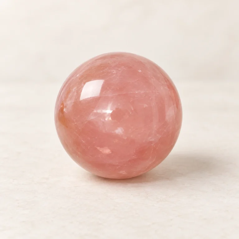 Rose Quartz Crystal Sphere