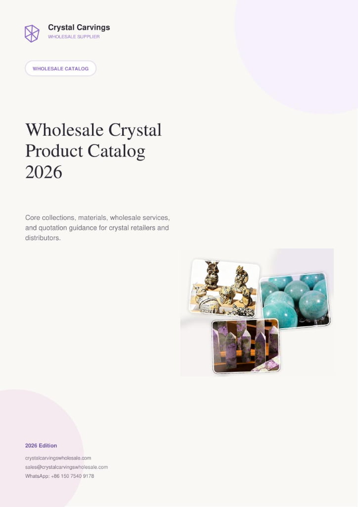 Wholesale Crystal Product Catalog 2026