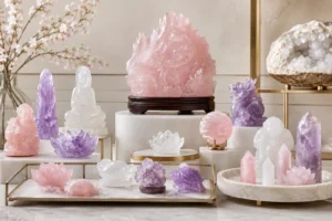 Can I collect different crystal carvings together?