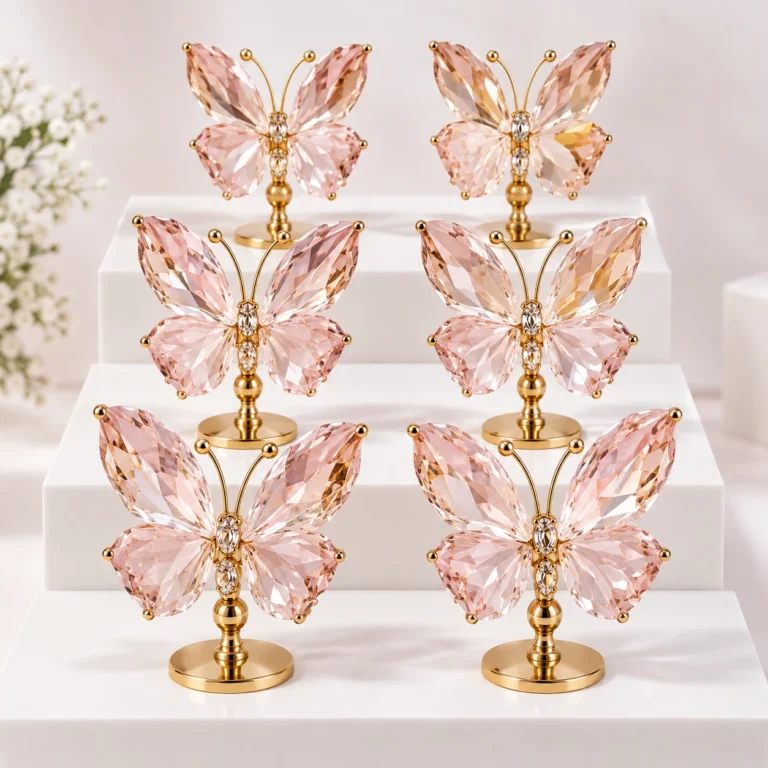Wholesale Hydroxyl Aluminum Stone Small Butterfly Decorations