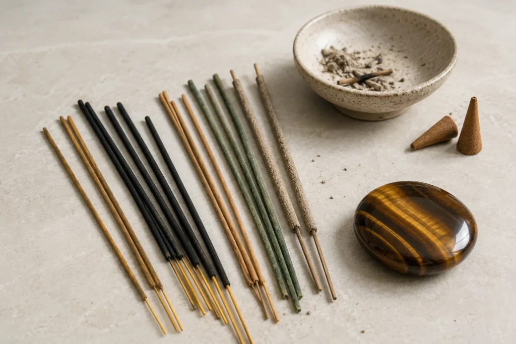 Smudging Crystal Carvings: Palo Santo vs Sage vs Incense