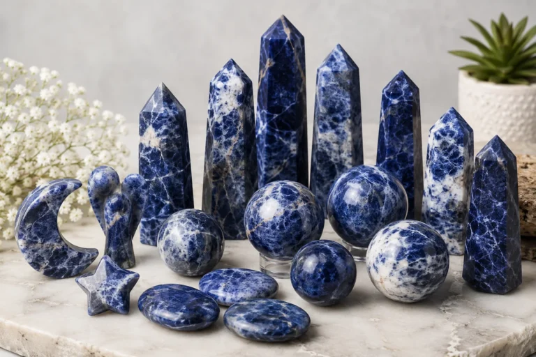 Sodalite Crystal Carvings: Color, Quality and Buying Guide