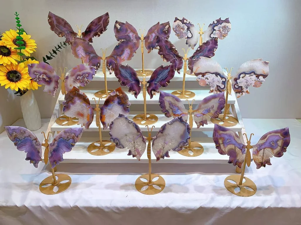 Dream Amethyst Large Butterfly Decorations – product view 2
