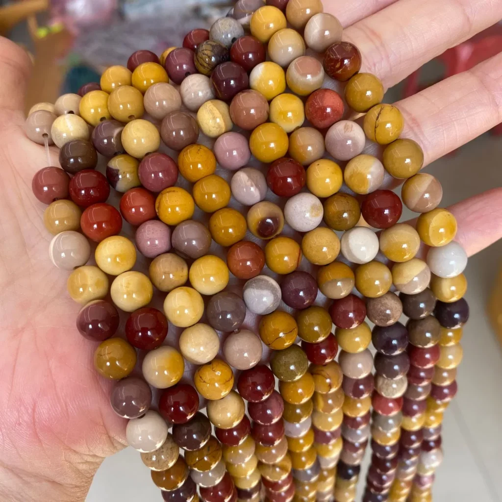 Mookaite Jasper 8mm round bracelet bead strands wholesale