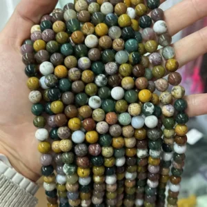 Ocean Jasper 6mm round bracelet bead strands wholesale