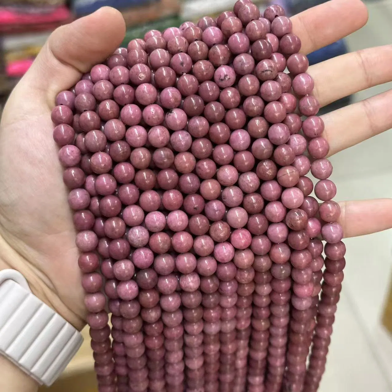Pink Zebra Jasper wholesale crystals