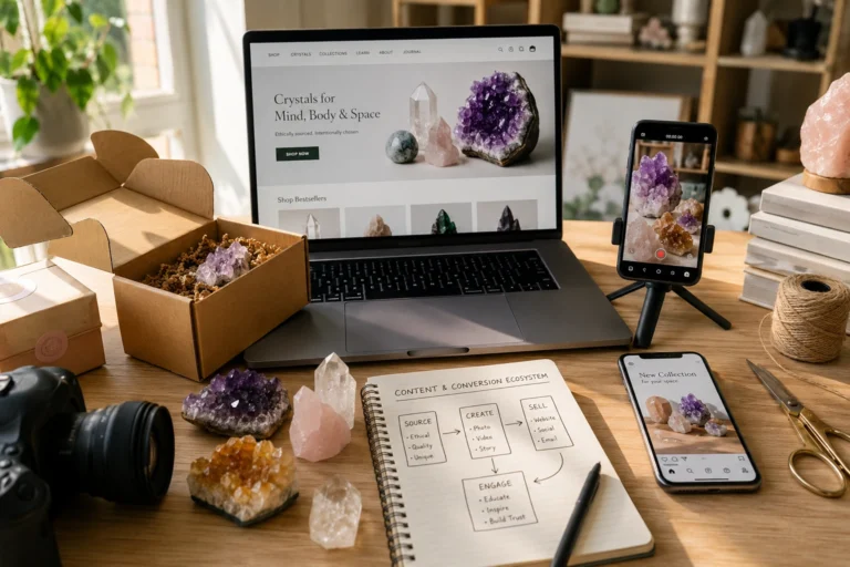 How to Build a Crystal E-Commerce Content and Conversion Ecosystem