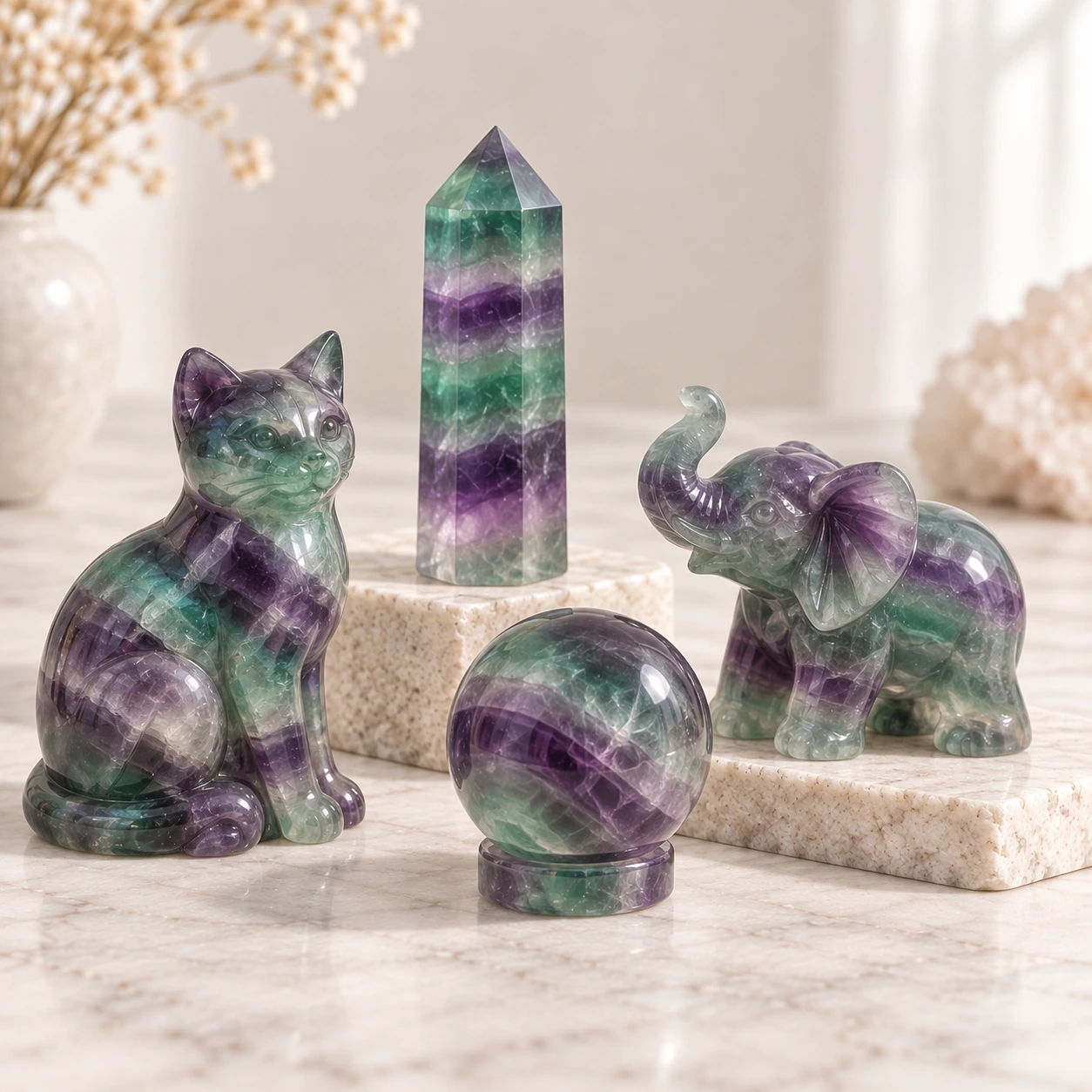 Wholesale Fluorite crystals