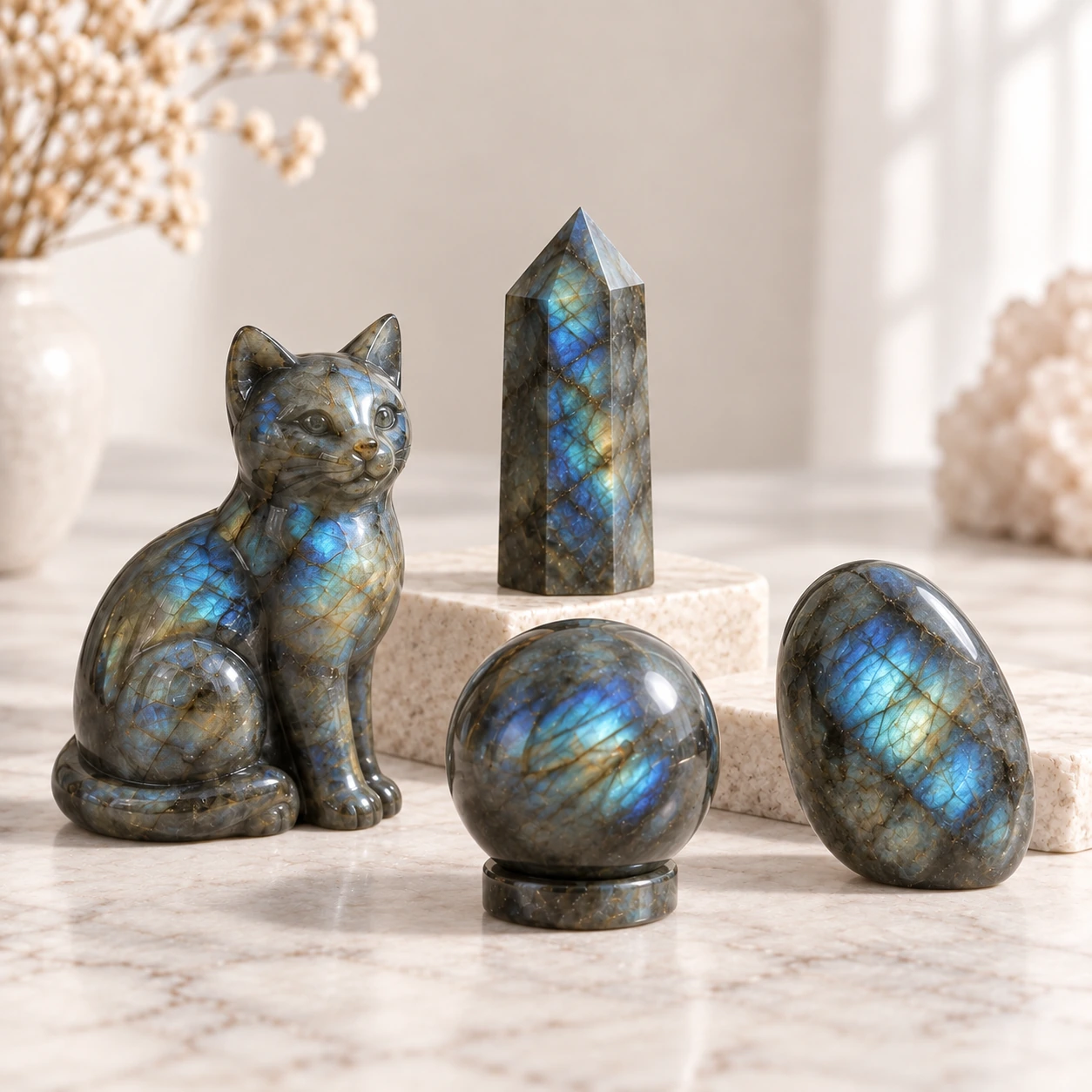 Wholesale Labradorite crystals