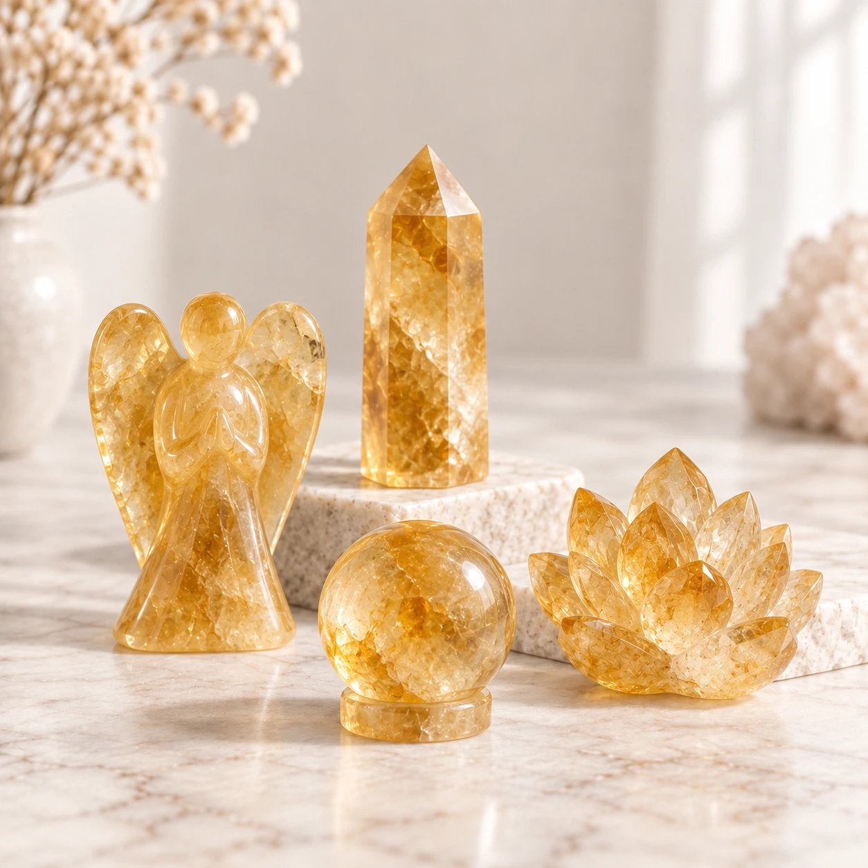 Wholesale Citrine crystals