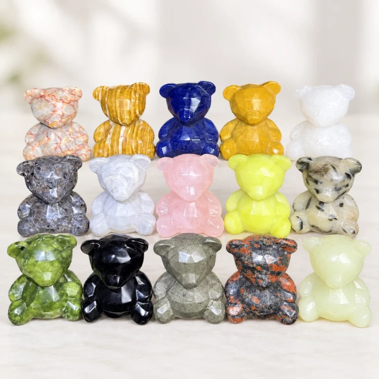 Bear Crystal Carving
