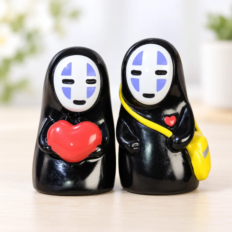 Black Obsidian Faceless Ghost Crystal Carving
