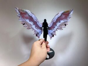 Large Crystal Archangel Wing Decorations