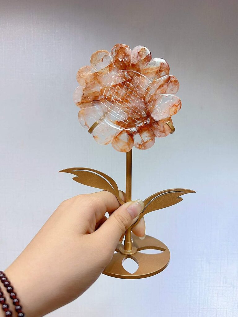 Crystal Sunflower Decorations