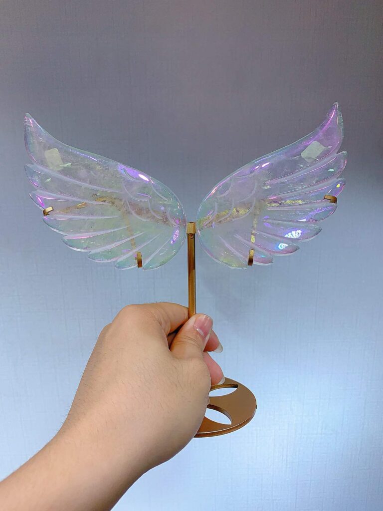 Crystal Angel Wing Decorations