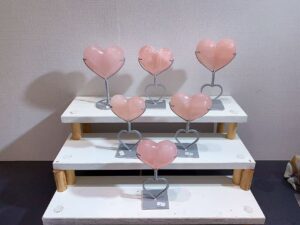 Crystal Heart Decorations