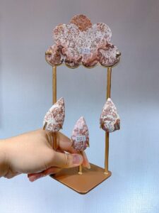 Crystal Cloud & Rain Decorations