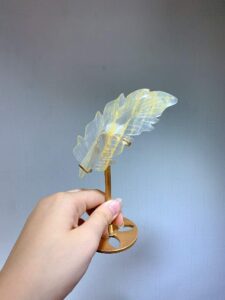 Crystal Feather Decorations