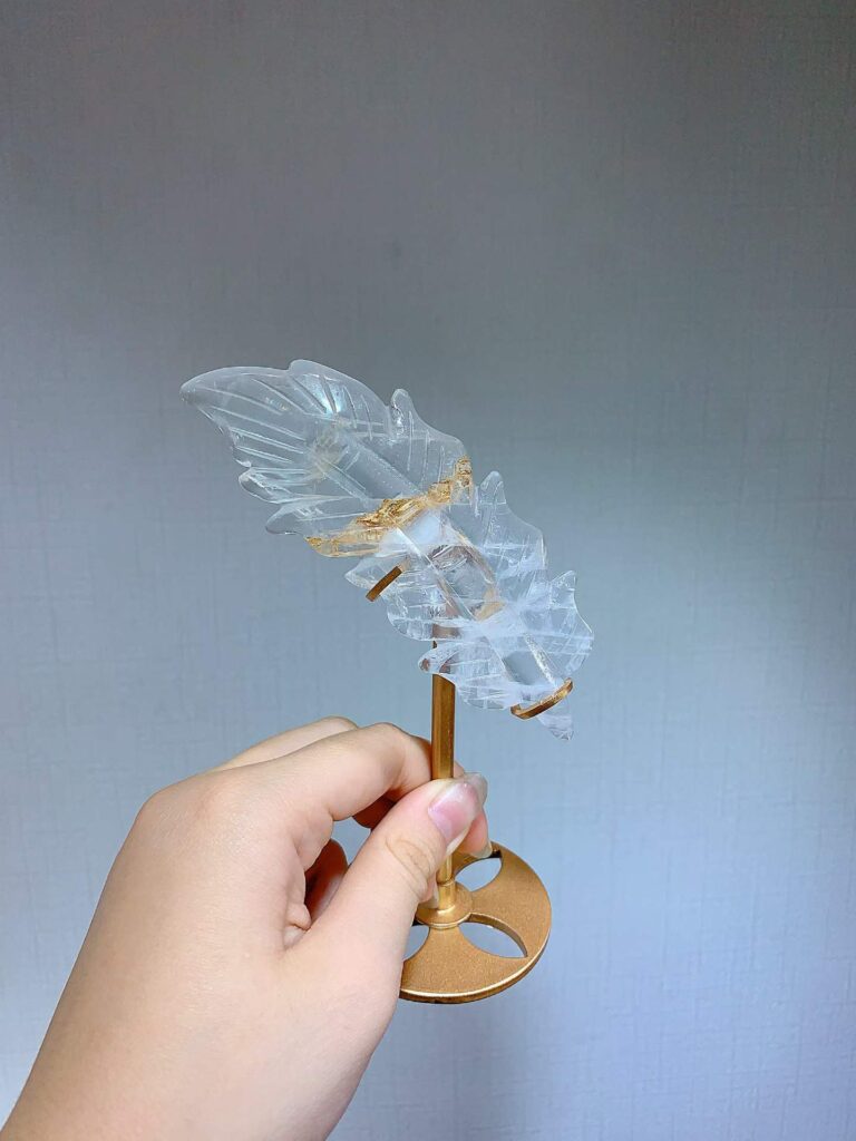 Crystal Feather Decorations