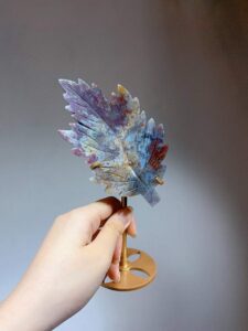 Crystal Leaf Decorations