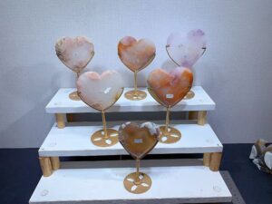 Crystal Heart Decorations