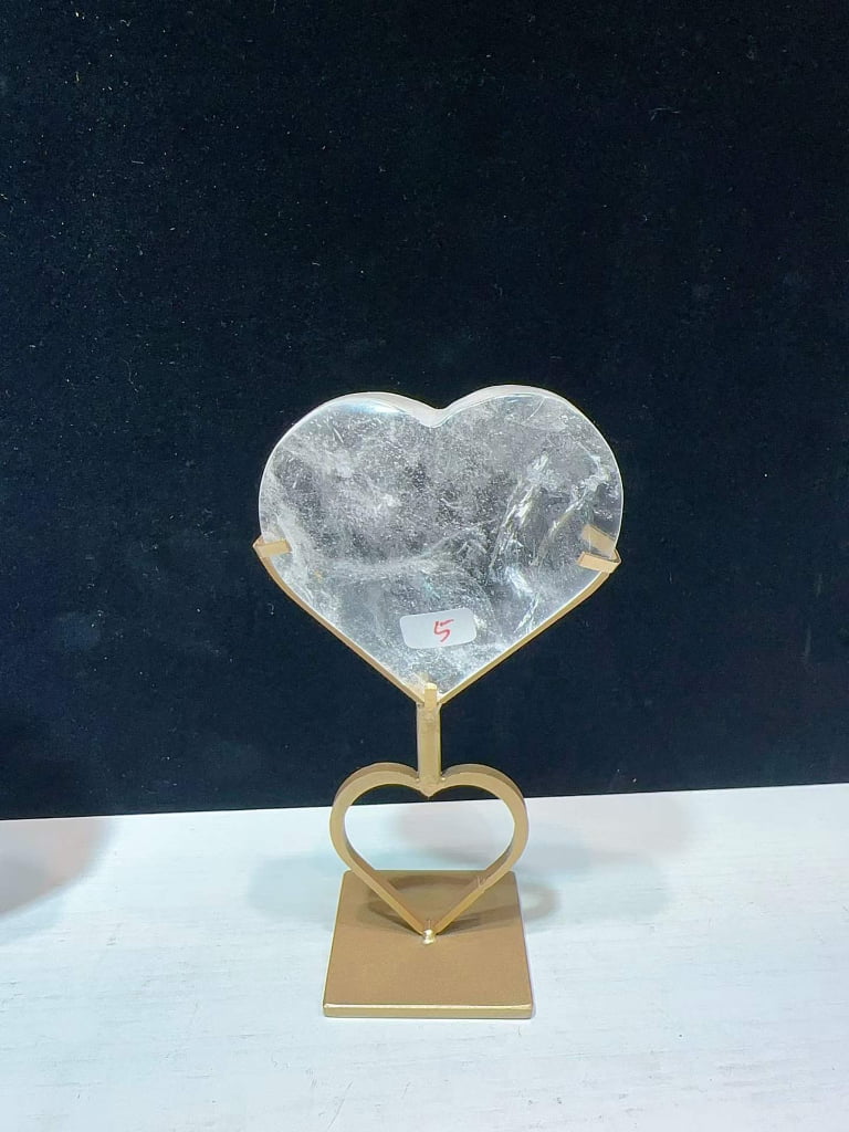 Crystal Heart Decorations