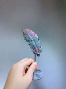 Crystal Feather Decorations