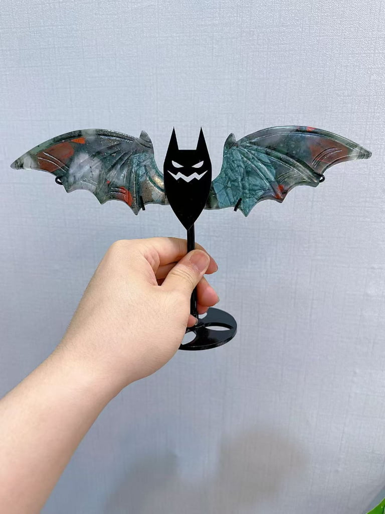 Small Crystal Bat Wing Decorations