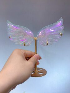 Crystal Angel Wing Decorations