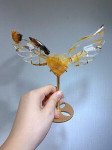 Crystal Heart Wing Decorations – Design 2