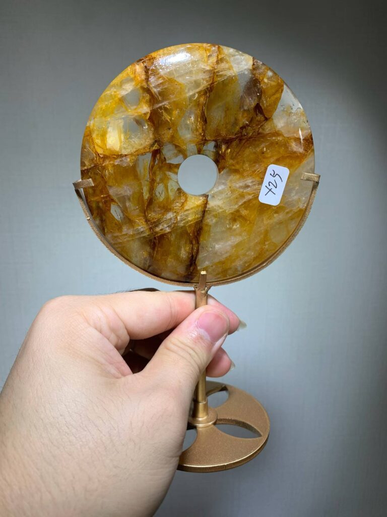 Crystal Peace Donut Decorations
