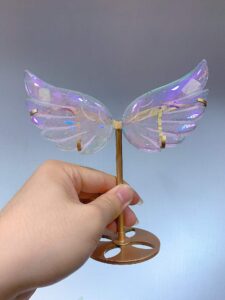 Crystal Angel Wing Decorations