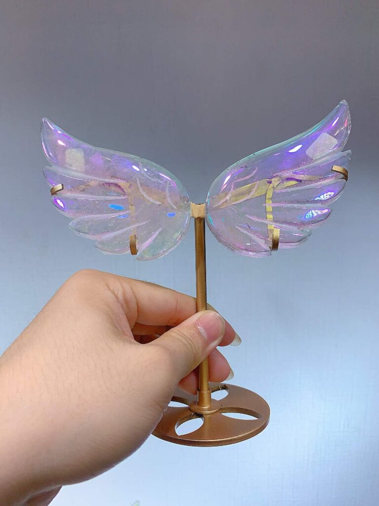 Crystal Angel Wing Decorations