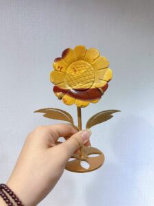 Crystal Sunflower Decorations