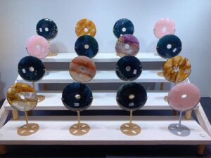 Crystal Peace Donut Decorations