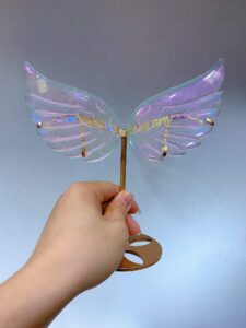 Crystal Angel Wing Decorations