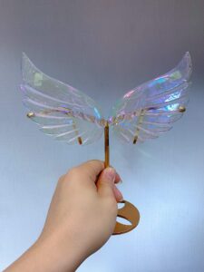 Crystal Angel Wing Decorations