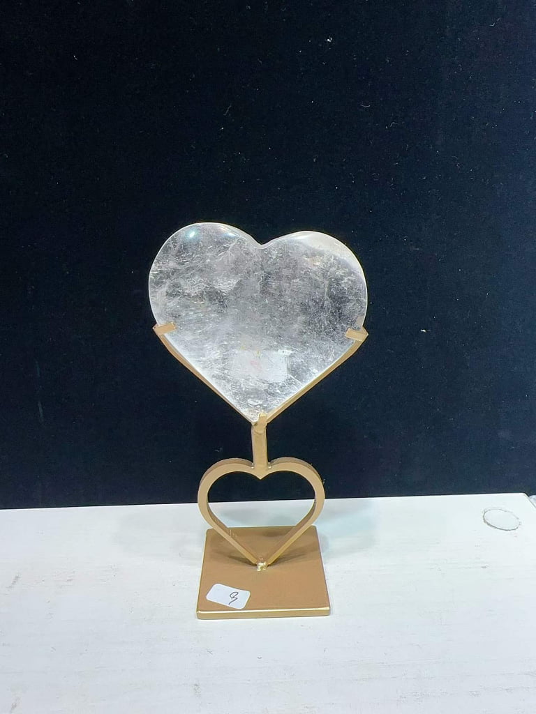 Crystal Heart Decorations