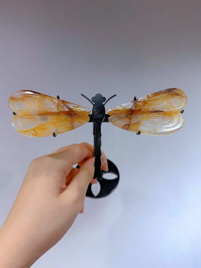 Crystal Dragonfly Decorations
