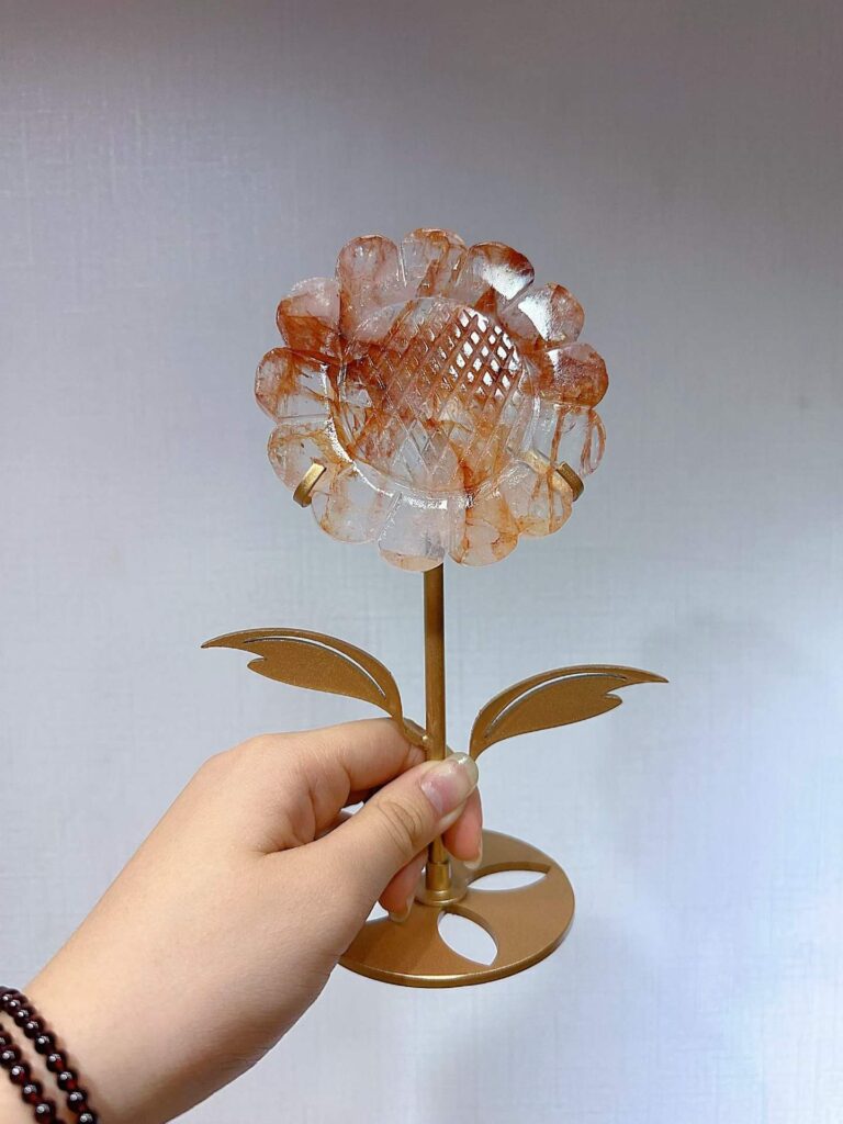 Crystal Sunflower Decorations