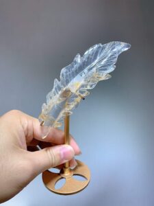 Crystal Feather Decorations