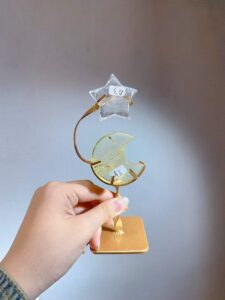 Crystal Star & Moon Decorations – Design 1