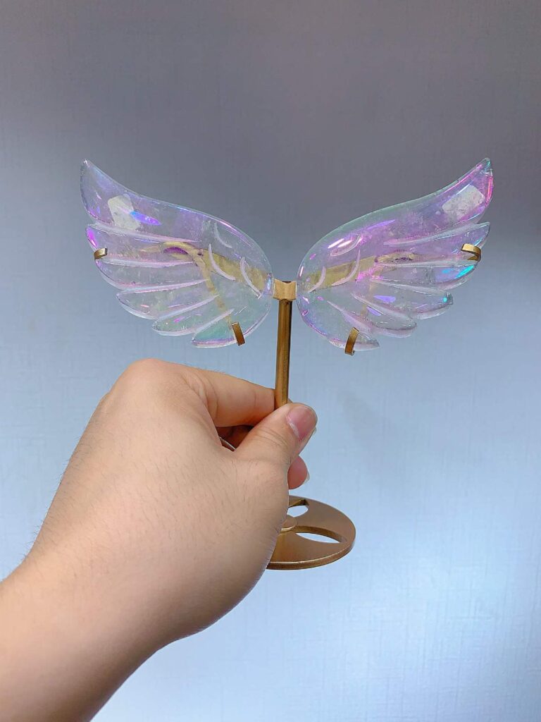 Crystal Angel Wing Decorations