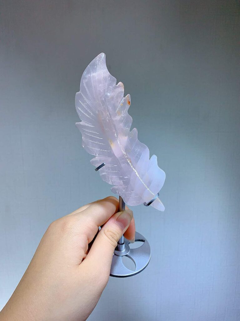 Crystal Feather Decorations