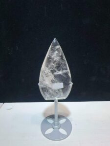 Clear Quartz Teardrop Decorations