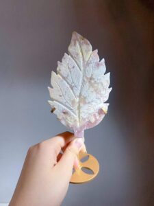 Crystal Leaf Decorations