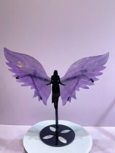 Large Crystal Archangel Wing Decorations